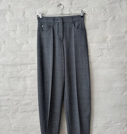 DOROTHEE SCHUMACHER Graphic Twist Pants 091 Mouline Glencheck