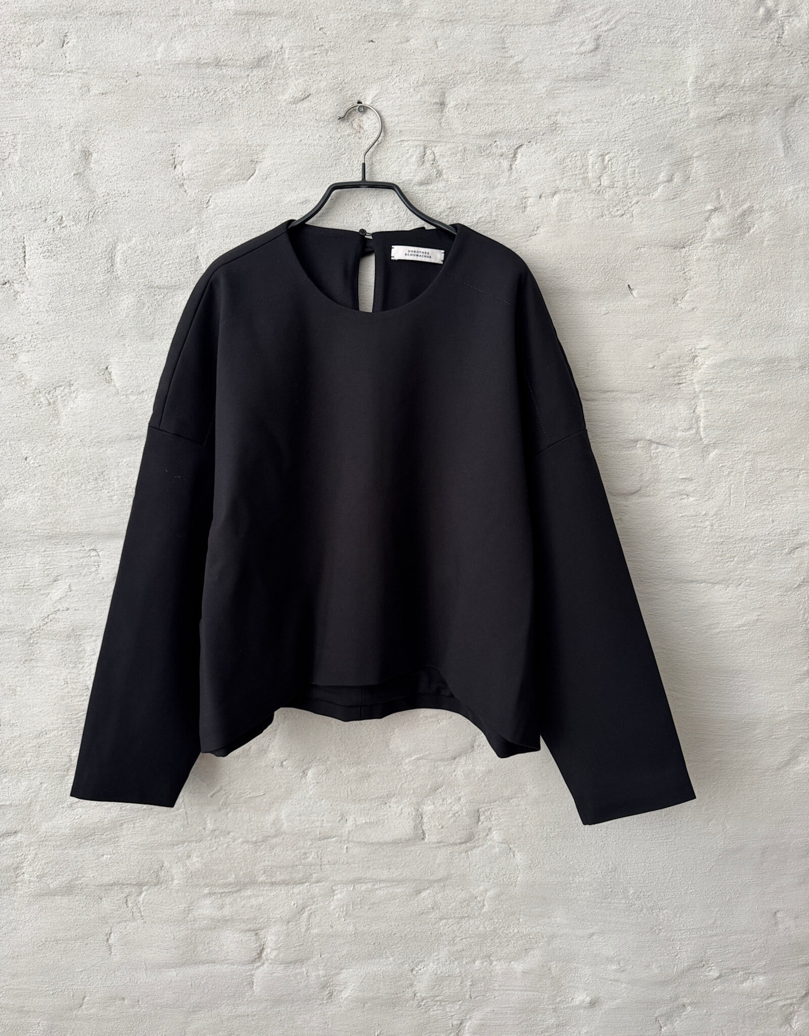 DOROTHEE SCHUMACHER Emotional Essence Blouse 999 Black