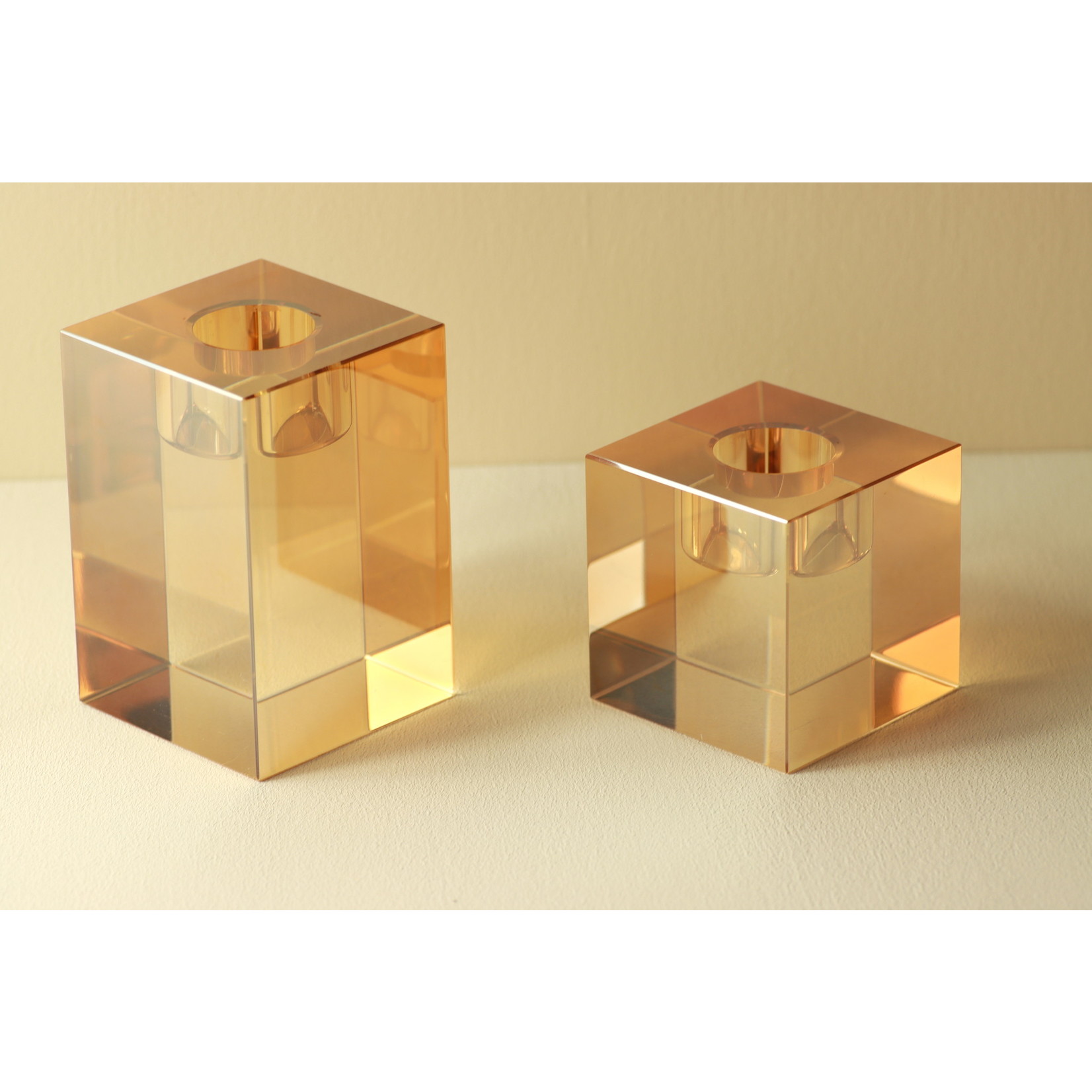 Mave Design  Mave Crystal Cube Candle Holder Medium