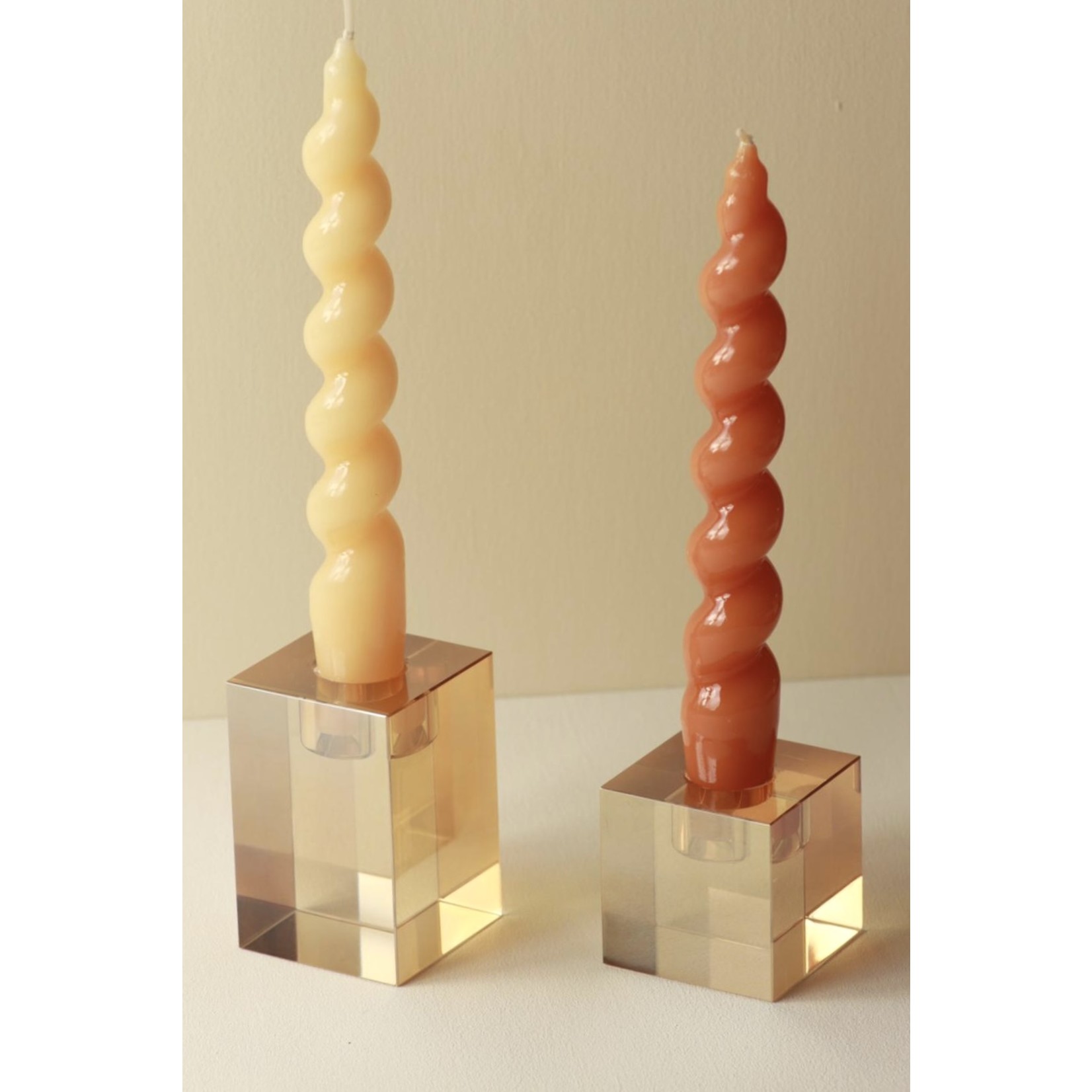 Mave Design  Mave Turn Me On Candle Cream Set of 2