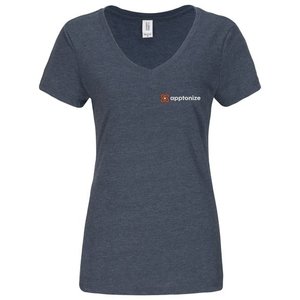 Navy District Made® Ladies Perfect Tri® V-Neck T-Shirt Navy District Made® Ladies Perfect Tri® V-Neck T-Shirt