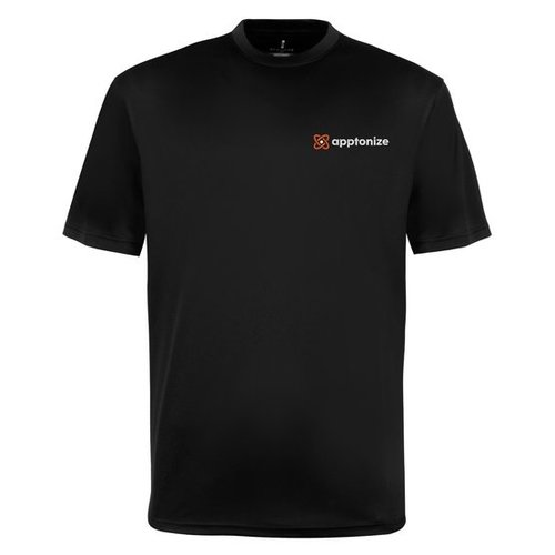 Black Elevate Men's Omi Short Sleeve Tech T-Shirt