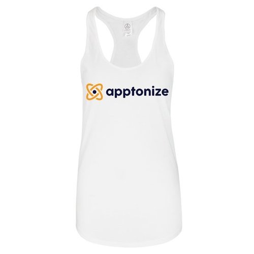 White Alternative® Women's Shirttail Tank Top