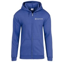 Blue Gildan® Heavy Blend™ Full-Zip Hooded Sweatshirt