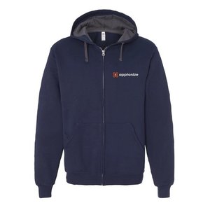 Navy Fruit of the Loom® SofSpun Hooded Full-Zip Sweatshirt