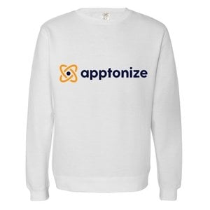 White Independent Trading Co. Crewneck Sweatshirt