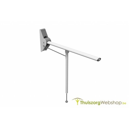 Barre de toilette pliante en aluminium Ropox