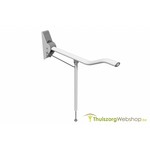 Barre de toilette pliante en aluminium Ropox