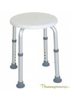 Tabouret de douche avec assise ronde - Standard