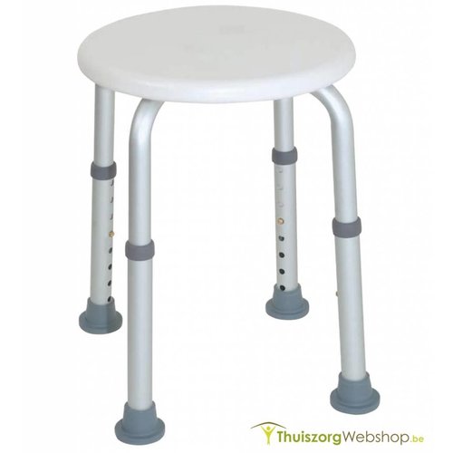 Tabouret de douche avec assise ronde Dino  - Standard