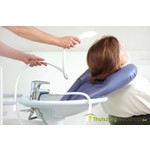 Bassin gonflable pour laver les cheveux au lavabo