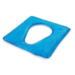 Coussin gel/visco pour chaise de toilette  40 x 40 x 2,5 cm