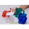 Gobelet oblique avec 2 becs verseurs Handycup®