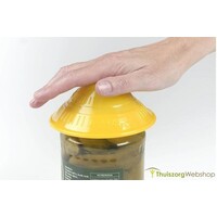 Ouvre-bocal Dycem® en bleu métalique