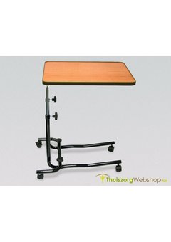 Table de lit sur roues