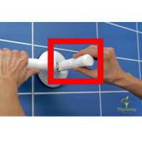 Poignée de rallonge pour la barre murale à ventouses Mobeli®