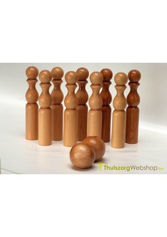 Jeu de quilles en bois