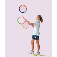 Jeu de lancer avec 3 grands anneaux en foam