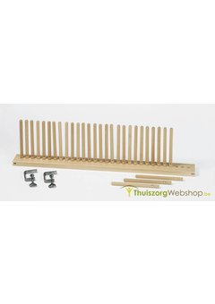 Tissage: Tisser avec tiges en bois