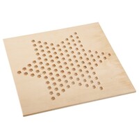 Tableau à  broches, en bois