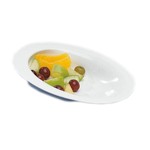 Assiette asymétrique ovale Manoy (2 formats)