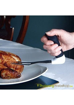 Fourchette à viande avec poignée ergonomique