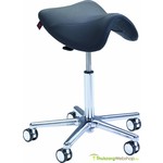 Chaise de travail/trotteur avec assise en forme de selle Swippo