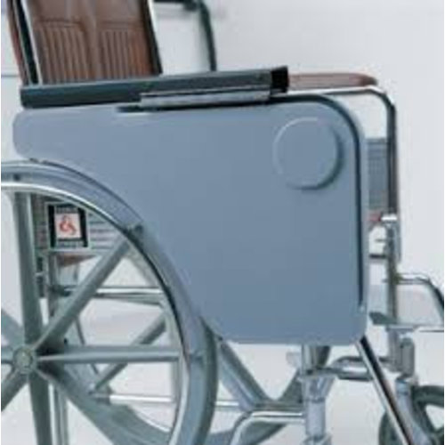 Demi tablette pour chaise roulante