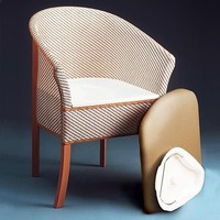 Chaise percée luxe Basket Weave
