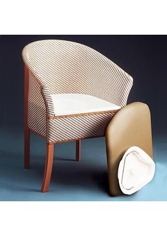 Chaise percée luxe Basket Weave