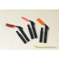 Peigne à cheveux rallongé, pliable