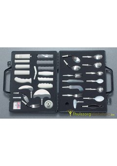 Coffret de couverts adaptés Kings, 32 pièces
