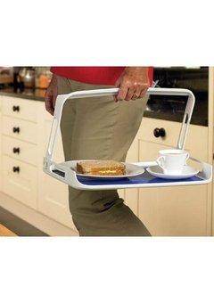 Plateau de service pour fonction uni manuelle, rabattable