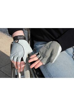 Gants pour utilisation de chaise roulante Gel palm