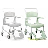 Chaise de douche design à roulettes
