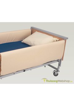Couvre-lit pleine longueur, vinyle beige