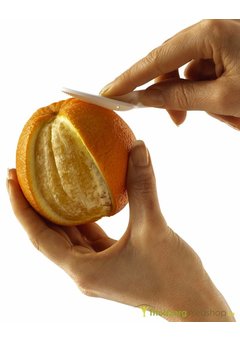 Eplucheur d'orange ergonomique