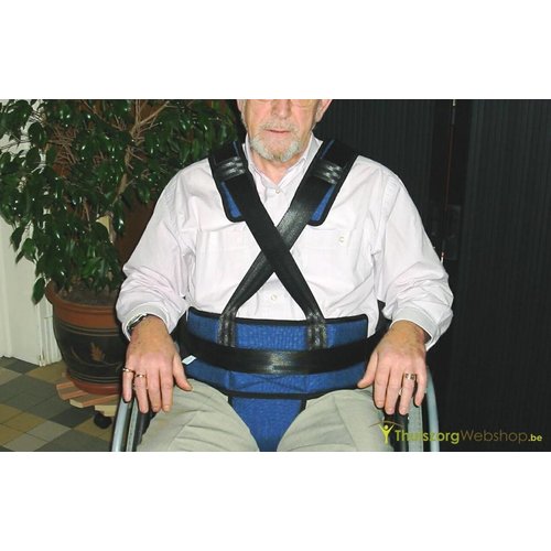 Ceinture de fixation tronc + bassin + épaules Safebelt©