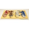 Set de 4 chaussures avec lacets