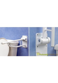 Barre d'appui repliable avec fixation murale Devon MK3