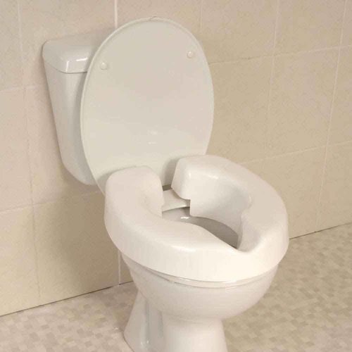Siège de toilette surélevé sans vis de serrage