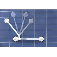 Bras extra pivotant sur poignée sur ventouse Mobeli®