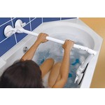 Barre d'appui pour le bain sur 4 ventouses QuattroPower Mobeli®