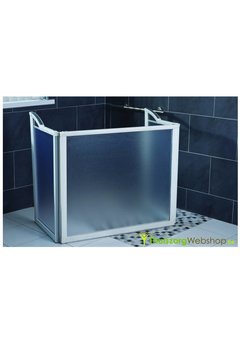 Paroi de douche portable Evolution 3 panneaux