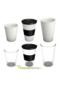 Couvercle de tasse et rebord antidérapant (séparé)