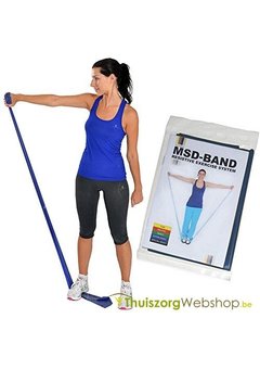 Bande élastique de thérapie MSD - sans latex 1,5 m