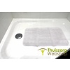 Tapis de bain/douche Softfeel sans latex, antidérapant, blanc
