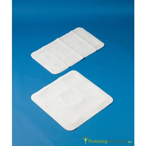 Tapis de bain/douche Softfeel sans latex, antidérapant, blanc