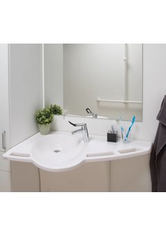 Lavabo avec des poignées incorporées, réglable en hauteur Ropox Support