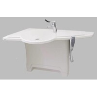 Lavabo avec des poignées incorporées, réglable en hauteur Ropox Support